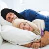 Geyoga 2 Pcs Men Silk Night Sleeping Cap Adjustable Drawstring Night Sleeping Cap with Pom Ball for Daily Use(Milk Fiber,Black, Khaki) view 4