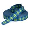 Country Brook Design - Blue and Green Plaid Polyester Webbing (1 Inch, 20 Yards) view 4