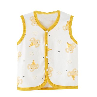 Baby Boys Girls Vest Cotton Warm Vests Padded aistcoat Toddler Outwear Photoshoot 0-4 Years (H, 6-12 Months)