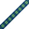 Country Brook Design - Blue and Green Plaid Polyester Webbing (1 Inch, 50 Yards) view 2