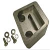 US Marine Products LLC Zinc Anode for Volvo Penta SX/DP-SM Outdrive Transom Shield Replaces 3854130 view 1