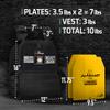 AmStaff Fitness Tactical Weighted Vest - Adjustable Weight Vests for Men & Women - Versatile Wearable Weighted Vest for Fitness Workouts, Strength and Endurance Training, Running, WO - (10lb) view 2