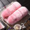 Baby Boys Girls Hooded Vest Winter Warm Faux ur Vest Toddler Outwear Cute Thick Clothes 1-7 Years (Pink, 6 Years) view 2
