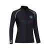 Wetsuit Top Women's 1.5mm Neoprene Wetsuits Jacket,Front Zipper Long Sleeves Diving Suit for Snorkeling,Swimming,Scuba Diving,Surfing(WFT-2XL) view 2