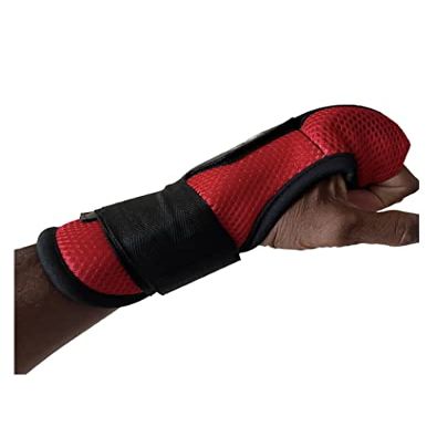 Pro S Apparel Pro-Style TrainingHand Wraps (Boxing, MMA) (Small, Red)
