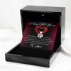 Heart Knot Silver Necklace Luxury Box para mi alma gemela Cadena, Regalo para Mujer, esposa o Novia, Collar personalizado para un Momento Especial view 2