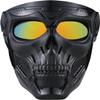 Airsoft Mask Full Face Paintball Mask, Skull Mask for Men Women,Resistant Army Fans Supplies Tactical Mask for Halloween Paintball Game Movie Props Party and Other Outdoor Activitie view 2