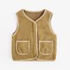 Baby Kids Boys Girls Vests Cotton Warm Zipper Vests Padded aistcoat Cute Thick Soft Clothes 1-12 Years (B, 1-2 Years) view 3