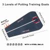 Golf Putting Tutor, Putting Mirror Training Aid for Golf, Puttout Circuit Trainer Groove, Putt Out Train Align Eyes Practice, Putter face, Alignment Starting Line Impact Stroke Path Motion view 2
