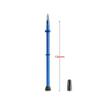 1 Pair Tubeless Value Stems Premium No Leak Tubeless Presta Valve Stems Kits with Integrated Value Core, Protective Rings and Valve Stem Caps Fit Most Bicycle Tubeless Rims (Blue,120MM) view 2