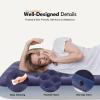 RAPTAVIS Queen Size Air Mattress Inflatable Bed, Blow Up Mattress Camping Sleeping Pad view 4
