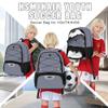 Hsmihair Youth Soccer Bag-Soccer Backpack & & Backpack for Football Volleyball Basketball with Ball Compartment and Separate Cleat Training Package view 3