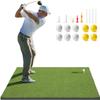 Golfguru Golf Mat, 5x4ft 31mm Dense Elite Golf Hitting Mats Practice with 10 Balls, 9 Tees, Heavy Duty Artificial Hitting Training Matt for Backyard Driving Chipping Indoor Outdoor Simulators view 1