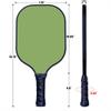 Custom Pickleballs Paddle Set Lightweight Personalized Pickleball Racquet Add Your Photo,Text,Logo Pickle-Ball Equipment for Christmas Thanksgiving Birth Gifts Kiwi view 2