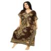 Women's Long Kaftan Dress Maxi Caftan Dress Gown Top Night (Brown) view 4