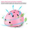 WayEee Kids Bike Helmet Set Skateboard Knee Pads, 7PCS Protective Gear Adjustable for Girls Boys 3-10 Age Elbow Pads Wrist Guards for Outdoor Sports Cycling Bike Roller Skating Scooter, Youth, Pink view 3