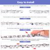 9 Speed Bike Chain, Bike Chain for Road Mountain Racing Cycling view 4