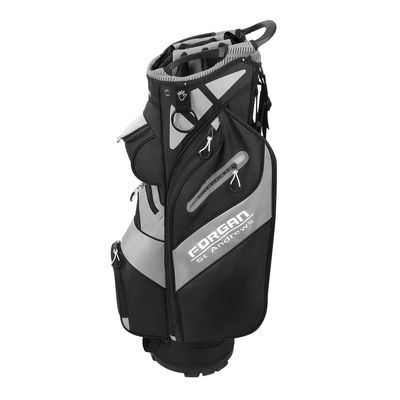 Forgan of St Andrews F-Series Deluxe Cart/Trolley Bag, Black/Grey