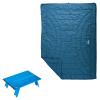 iClimb 1 3M Thinsulate Insulation Warm Camping Blanket and 1 Mini Folding Table Bundle, Ultralight Compact for Adults Outdoor Backpacking Camping Hiking Beach Concert view 1