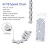 6/7/8 Speed Bike Chain, Bike Chain for Road Mountain Racing Cycling view 2
