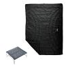 iClimb 1 3M Thinsulate Insulation Warm Camping Blanket and 1 Solo Mini Folding Table Bundle, Ultralight Compact for Single Person Outdoor Backpacking Beach Camping Concert view 1