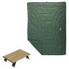 iClimb 1 3M Thinsulate Insulation Warm Camping Blanket and 1 Mini Folding Table Bundle, Ultralight Compact for Solo Adult Outdoor Backpacking Camping Hiking Beach Concert view 1