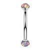 Belly Button Ring Eyebrow Jewelry Cartilage Piercing Jewelry 16G 8mm Silver view 2