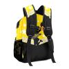 WOWPersonalTailor Cheers Yellow Black Cheerleaders Waterproof Casual Daypack for Hiking Sports view 2