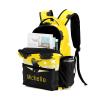 WOWPersonalTailor Cheers Yellow Black Cheerleaders Waterproof Casual Daypack for Hiking Sports view 3