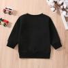 Kayotuas Toddler Valentines Day Shirt for Boys Girls Cute Letter Print Long Sleeve Top Crewneck Sweatshirt Fall Winter Clothes (Lover Boy Black,6-12 Months) view 3
