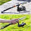 DAPERCI Telescopic Fishing Pole & Reel Combos Fishing Rod Kit Carbon Fiber Fly Fishing Rods with Reel Combos Travel Baitcasting Rods view 4