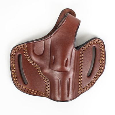 EDS Holster Taurus Model 85 Revolver 2 inch OWB Leather Gun Holster (Brown Right Hand)