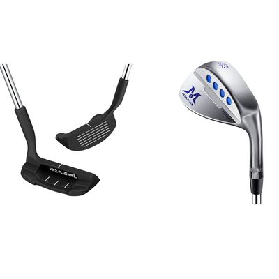 MAZEL Golf Chipper Wedge 36 Degree & Golf Wedge 52 Degree,Bundle of 2