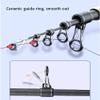 DAPERCI Lightweight Fishing Pole & Reel Comb Fishing Rod Graphite Carbon Baitcasting Rods with Ergonomic Handle Travel Fishing Rod view 4