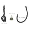 60 Pcs/Set Carp Fishing Hooks,Robust Copper Fishing Tackle,Simple Installation Reusable Fishing Hooks,Carp Fishing Accessory for Hair Rigs Carp view 3