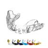 OPRO Instant Custom-Fit Mouth Guard, Dentist-Level Comfort, Protection & Fit - Moldable Mouthguard for Football, Boxing, Rugby, MMA, BJJ, UFC Mouth Piece- Includes Mouth Guard Case (Clear, Youth) view 1