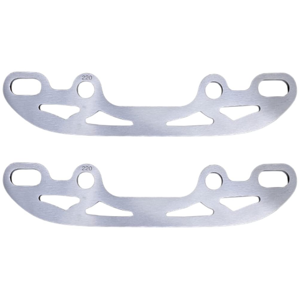 BESPORTBLE Skate Shoe Blades Replacement Metal Ice Skating Blades for Rollerskates
