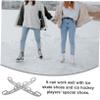 BESPORTBLE Skate Shoe Blades Replacement Metal Ice Skating Blades for Rollerskates view 2