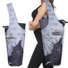 Yoga Mat Bag with Large Size Pockets and Inside Small Pocket Yoga Mat Tote Sling Carrier Fit Most Size Mats - Holds More Yoga Accessories view 1