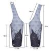 Yoga Mat Bag with Large Size Pockets and Inside Small Pocket Yoga Mat Tote Sling Carrier Fit Most Size Mats - Holds More Yoga Accessories view 4