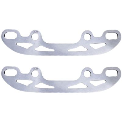 BESPORTBLE 1pair Ice Skating Blades Replacement for Roller Skating Shoes Stainless Steel Blades Easy to Install Practical and Wear-Resistant