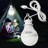 Bluelans USB Light Bulb, Camping Gear or Accessories, LED Camping Lights, for Garage Warehouse Car Truck Fishing Boat Outdoor Tent Light, Emergency Light Lantern, Warm White Camping Lantern White 7W view 1