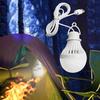 Bluelans USB Light Bulb, Camping Gear or Accessories, LED Camping Lights, for Garage Warehouse Car Truck Fishing Boat Outdoor Tent Light, Emergency Light Lantern, Warm White Camping Lantern White 7W view 2