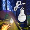 Bluelans USB Light Bulb, Camping Gear or Accessories, LED Camping Lights, for Garage Warehouse Car Truck Fishing Boat Outdoor Tent Light, Emergency Light Lantern, Warm White Camping Lantern White 5W view 2
