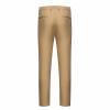 Cambkatl Mens Dress Pants Straight-Leg Solid Color Classic Business Wedding Daily Suit Pants Trousers view 3