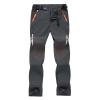 Cambkatl Men's Snow Ski Pants Outdoor Hiking Waterproof Softshell Snowboard Pants with Zipper Pockets view 1