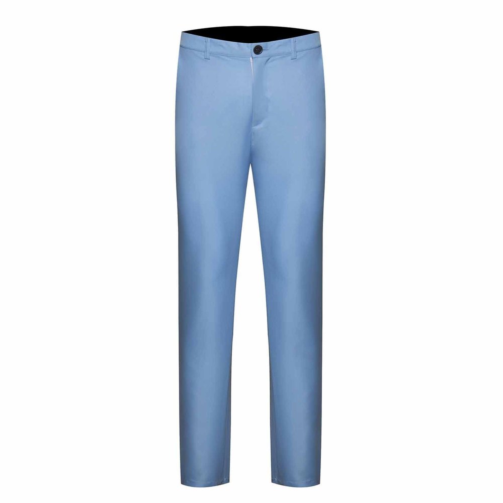 Cambkatl Mens Dress Pants Straight-Leg Solid Color Classic Business Wedding Daily Suit Pants Trousers