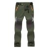 Cambkatl Men's Snow Ski Pants Outdoor Hiking Waterproof Softshell Snowboard Pants with Zipper Pockets view 1