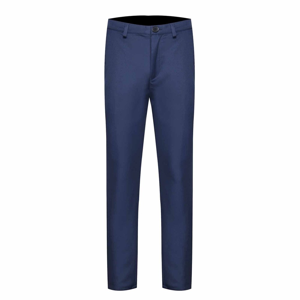 Cambkatl Mens Dress Pants Straight-Leg Solid Color Classic Business Wedding Daily Suit Pants Trousers
