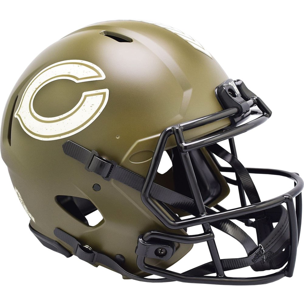 Riddell Chicago Bears 2022 Salute to Service Alternate Speed Authentic Helmet